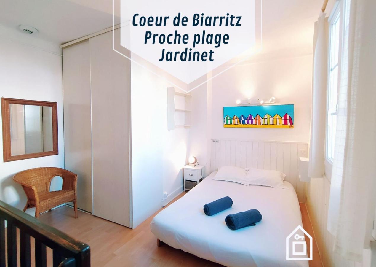 Lalanne Btz, Duplex Jardinet Pres De La Plage Біарріц Екстер'єр фото