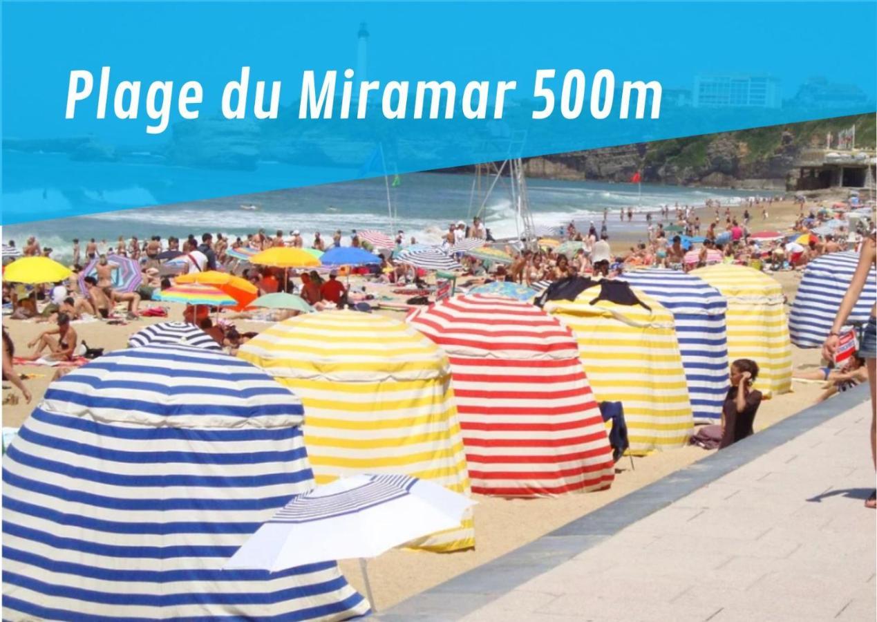 Lalanne Btz, Duplex Jardinet Pres De La Plage Біарріц Екстер'єр фото